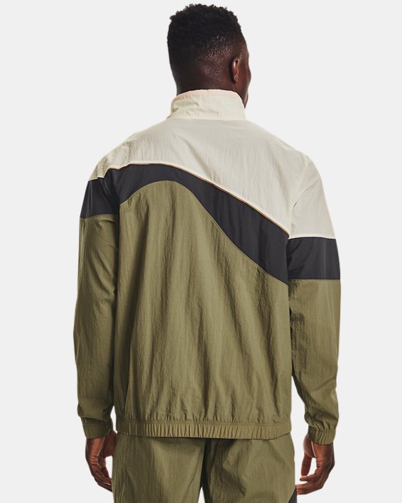 Men's UA 21230 Full-Zip Jacket, Green, pdpMainDesktop image number 1